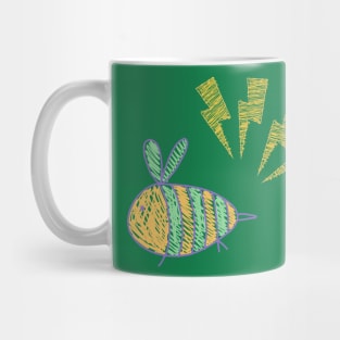 Kids drawing, Busy Bee Mug